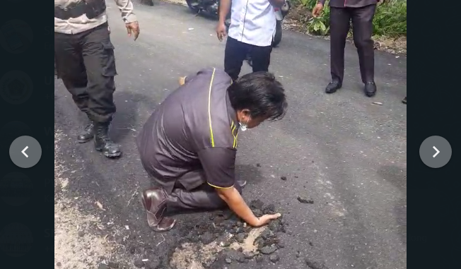 agt dprd muaraenim keruk aspal