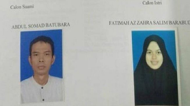 Berkas pernikahan UAS dengan calon istrinya