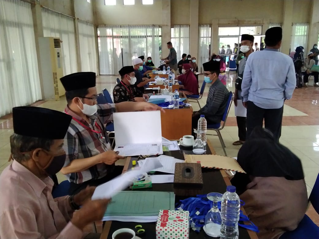 Suasana registrasi STQH