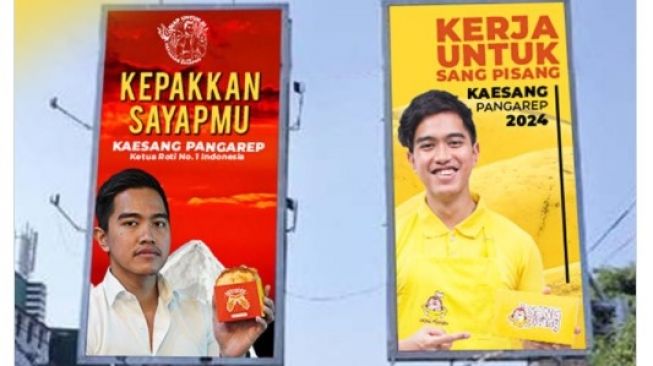 Baliho Kaesang
