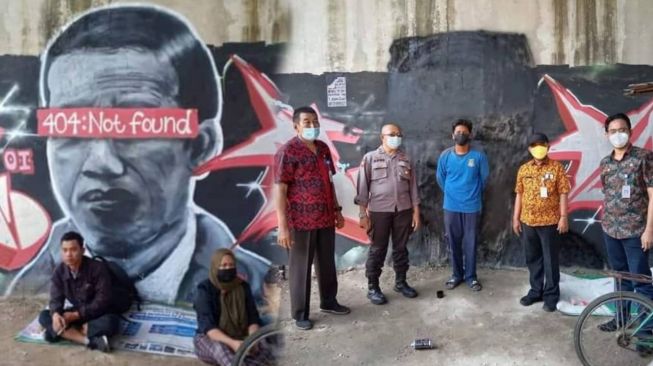 Mural Jokowi
