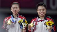 Pasangan ganda putri Greysia Poli - Apriyani Rahayu