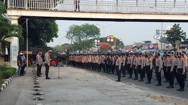 Ribuan personel gabungan TNI-Polri