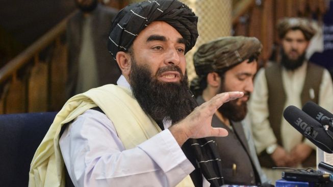 Juru Bicara Taliban Zabihullah Mujahid
