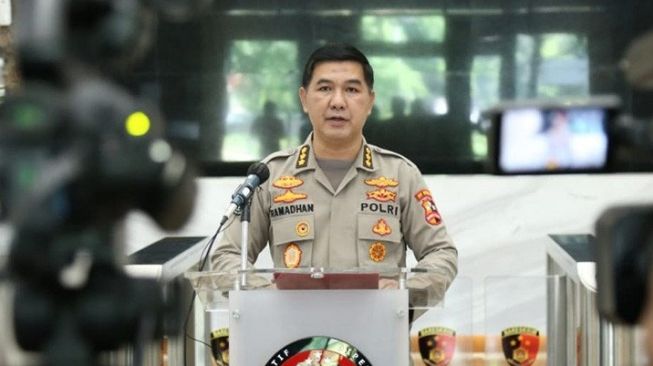 Kepala Bagian Penerangan Umum Divisi Humas Polri, Kombes Pol Ahmad Ramadhan