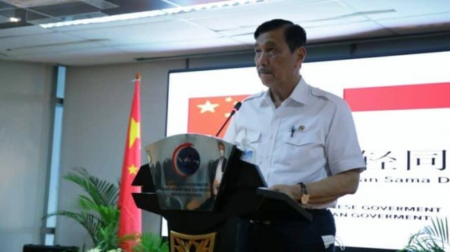 Menko Marves Luhut Binsar Pandjaitan