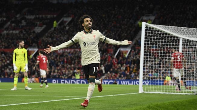 Penyerang sayap Liverpool, Mohamed Salah