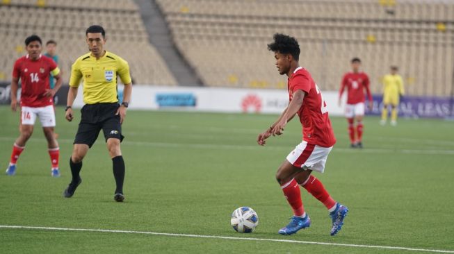 Timnas Indonesia U-23 berhadapan dengan Australia di Kualifikasi Piala Asia U-23 2022