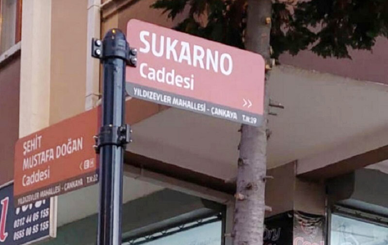 Jalan Sukarno di Ankara