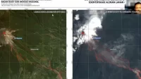 Hasil rekaman satelit