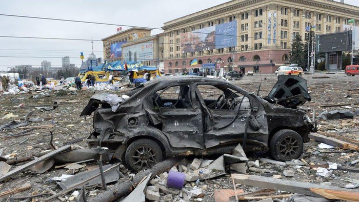 Dampak serangan pasukan Rusia