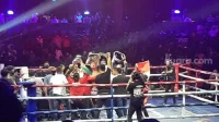 Petinju andalan Indonesia, Daud Yordan melawan Panya Uthok dari Thailand