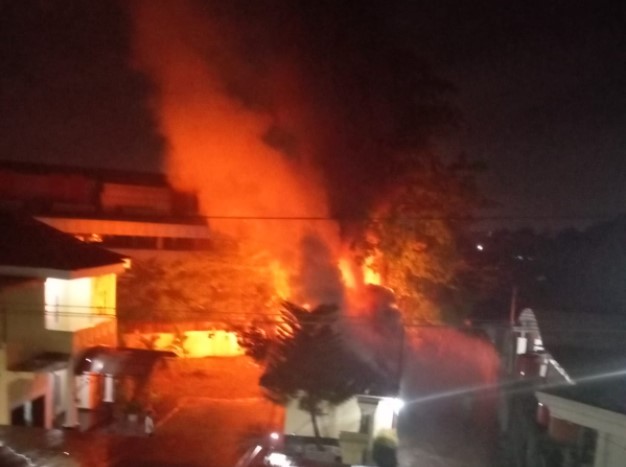 Kebakaran di Silaberanti 2