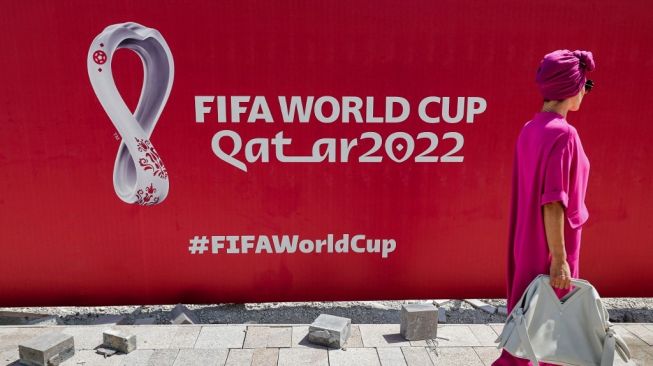 Logo Piala Dunia 2022 Qatar