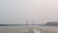 WhatsApp Image 2023-10-03 at 16.09.56 Kabut asap menyelimuti jembatan Ampera/ Agus Firmansyah