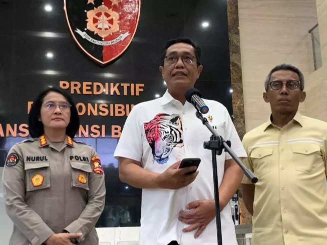 Direktur Tindak Pidana Umum Bareskrim Polri Brigjen Djuhandhani Rahardjo Puro. (Beritasatu.com / Stefani Wijaya)