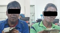 Kedua pelaku pungli saat diamankan