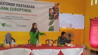 Berdayakan Petani di Daerah Jalur, DD Sumsel-TJF Gelar Workshop Pertanian Lahan Suboptimal