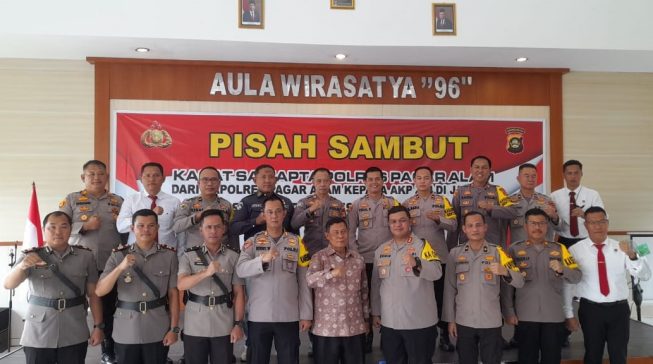 Mutasi Jabatan di Polres Pagaralam, Ini Pejabat Baru Kasat Samapta dan Kasikum