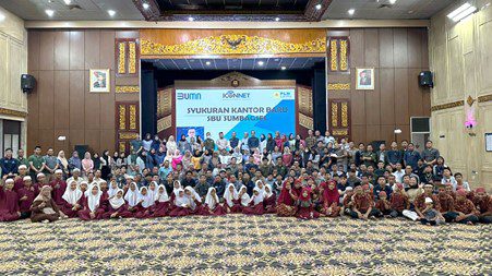 PLN Icon Plus SBU Regional Sumbagsel telah menempati gedung baru di Jalan Demang Lebar Daun No.375 Palembang dan mengadakan syukuran dengan mengundang anak-anak yatim piatu pada 21 Desember 2023.