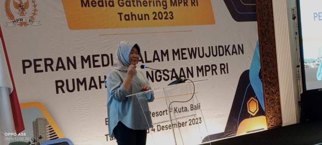 Plt Sekjen MPR, Siti Fauziah mengharapkan peran Media di lingkungan Parlemen harus netral menyikapi Pemilu 2024.