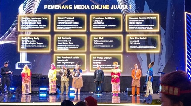 IMG-20231217-WA0011 Henny Primasari, Wartawan Sumselupdate.com Raih Juara 1 Media Online dan Kostum Tradisional Terbaik AJP 2023