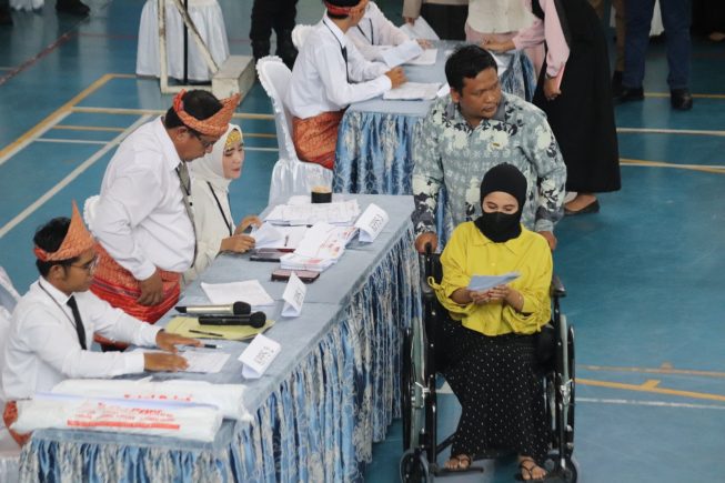 Simulasi Pemilu 2024 di Muaraenim, Sosialisasi dan Pendidikan bagi Pemilih Pemula Simulasi Pemilu 2024 di Muaraenim, Sosialisasi dan Pendidikan bagi Pemilih Pemula