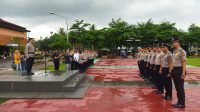 154 Personel Polrestabes Palembang Terima Kenaikan Pangkat