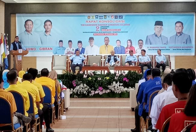 TKD Musi Banyuasin Target 70 Persen Kemenangan Prabowo-Gibran