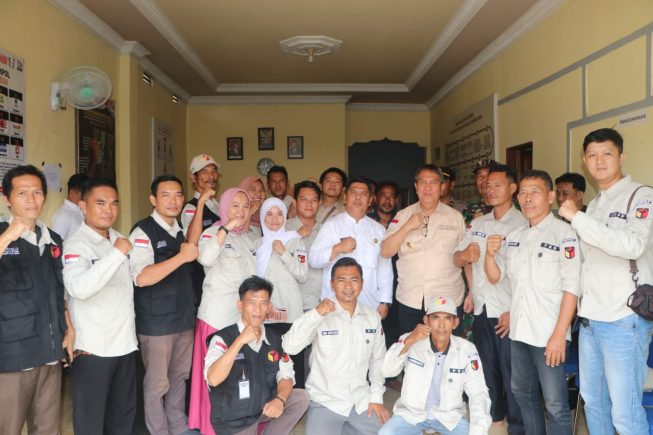 Pj Bupati Muaraenim Pantau Kesiapan Pemilu di Tingkat Kecamatan