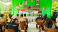Pj. Bupati Muaraenim H. Ahmad Rizali M.A mengunjungi Kecamatan Lembak untuk memonitor kegiatan Panwascam dan PPK dalam rangka persiapan Pemilu 2024.