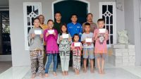 KKKS PT SRB menyantuni puluhan anak yatim piatu yang berada di sekitar wilayah operasinya di Kabupaten Muaraenim