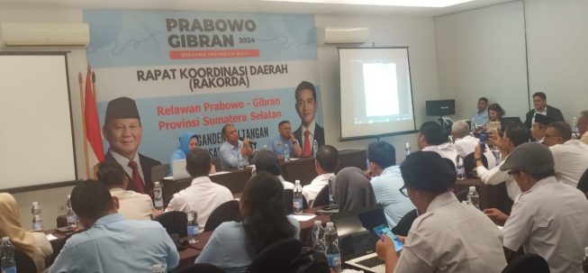 Relawan Prabowo-Gibran Optimis Menang di Atas 60 Persen di Sumsel