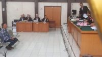 Sidang kasus dugaan korupsi dalam proses akuisisi saham PT Satria Bahana Sarana (SBS) oleh PT Bukit Asam Persero Tbk (PTBA) melalui anak perusahaan PT Bukti Multi Investama (BMI)