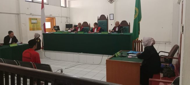 Sidang di PN Palembang, Rabu (10/1/2024)
