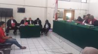 Sidang vonis terhadap terdakwa Picksi sopir truk pembawa minyak ilegal