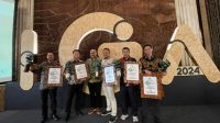 PHE Jambi Merang mendapatkan penghargaan dalam 2 kategori, yaitu Mengembangkan Pengolahan Sampah Terpadu dan Rekayasa Teknologi Dalam Menghemat Energi/Penggunaan Energi Terbarukan.