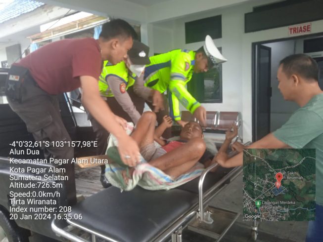 Lansia Lumpuh Dibuang di Pinggir Jalan, Kapolres Pagaralam Turun Tangan
