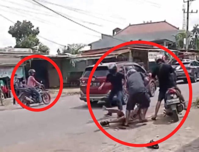 Tangkapan video viral perampokan di Lawang Kidul, Muaraenim