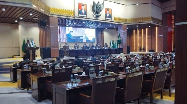 Sidang paripurna dengan agenda laporan reses dapil tahap 1 tahun 2024 Sidang paripurna dengan agenda laporan reses dapil tahap 1 tahun 2024