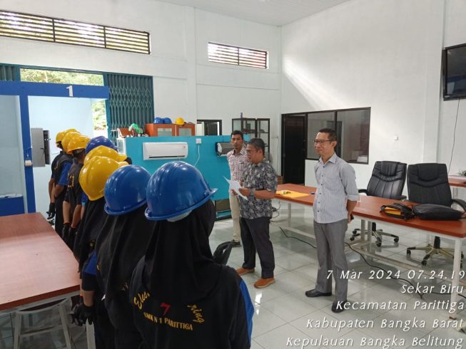 SMKN 1 Parittiga Sukses Gelar UKK Tahun 2024