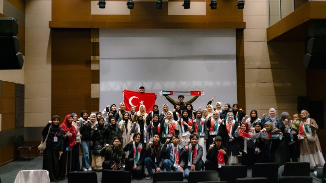 KAMMI Kolaborasi Diaspora Indonesia di Turki Gelar Palestine Humanity Gathering