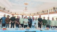 Foto bersama saat pembukaan pelatihan wartawan/ti oleh MIO Kabupaten Muaraenim di BASS, Sabtu (9/3/2024)
