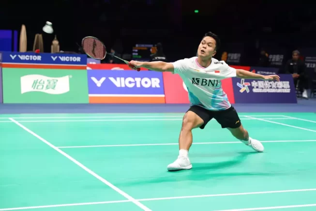 Anthony Sinisuka Ginting. (PBSI/PBSI) Anthony Sinisuka Ginting. (PBSI/PBSI)