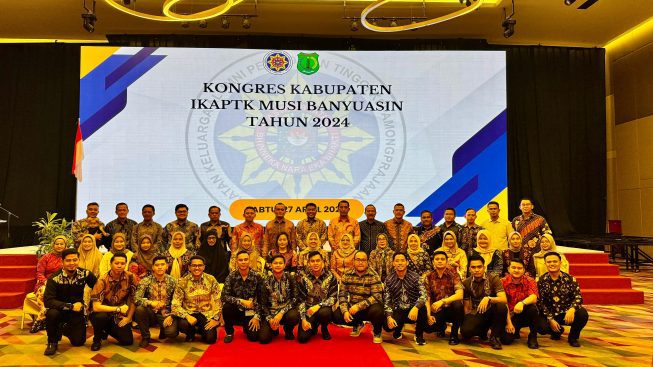 Akhmad Toyibir dan Mohammad Reza Terpilih Aklamasi Memimpin IKAPTK Muba 2024-2029 Akhmad Toyibir dan Mohammad Reza Terpilih Aklamasi Memimpin IKAPTK Muba 2024-2029
