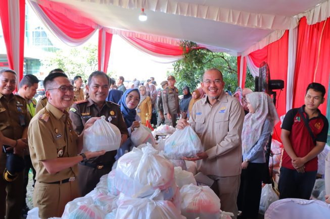 Ratu Dewa Dukung Program Operasi Pasar dan Pangan Murah di Kejati Sumsel, Fokus Kendalikan Inflasi
