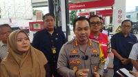 Sambangi Sejumlah SPBU, Kapolrestabes Palembang Pastikan BBM Asli dan Sesuai Volume