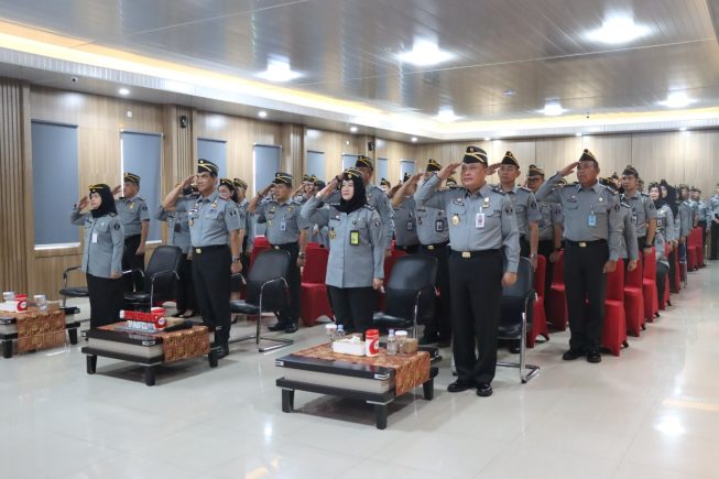 Seluruh pegawai Kanwil Kemenkumham Sumsel serta tidak ada pegawai yang menambah waktu libur dan cuti Lebaran
