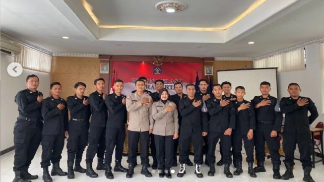 Pembinaan Satuan Tugas Keamanan dan ketertiban guna Peningkatan Kewaspadaan terhadap Gangguan Keamanan dan Ketertiban di Lapas dan Rutan. Foto: Dresta Satriani Darmawan
