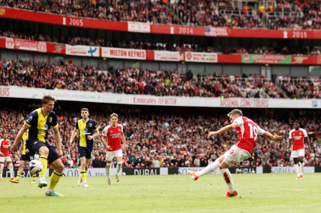 Arsenal Kokoh di Puncak dengan Kemenangan 3-0 Atas Bournemouth di Emirates